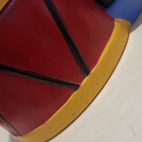 Mickey Mouse Cookie Jar Drum Walt Disney Productions S 869 - Picture 6 of 16